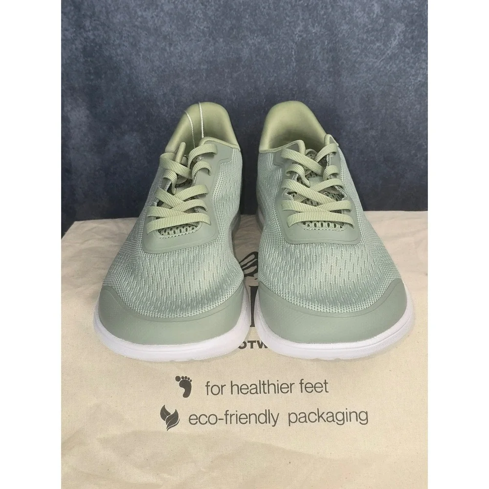 NWT Hike Footwear Flame Sneakers Sage Green Barefoot Minimalist Women Size 7.5